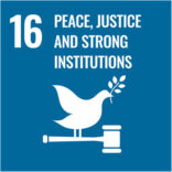 UNSDG Peace, justice and strong institutions goal